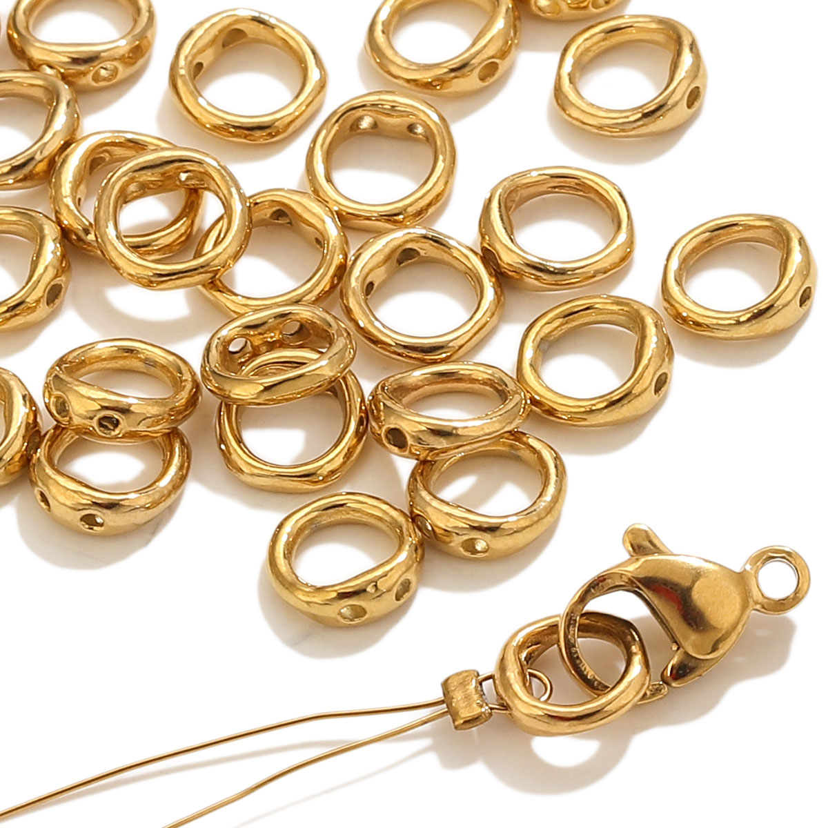 Jewelry Making Metal Supplies - 20 шт. застежек-коннекторов из нержавеющей стали