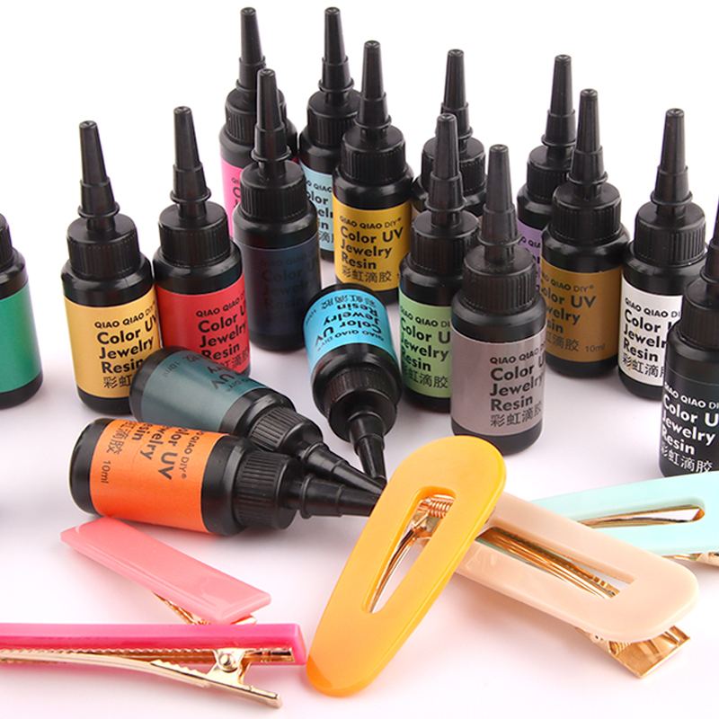 Jewelry Making Tools List - Цветной твердый УФ-полимер, УФ-полимер для отверждения,
