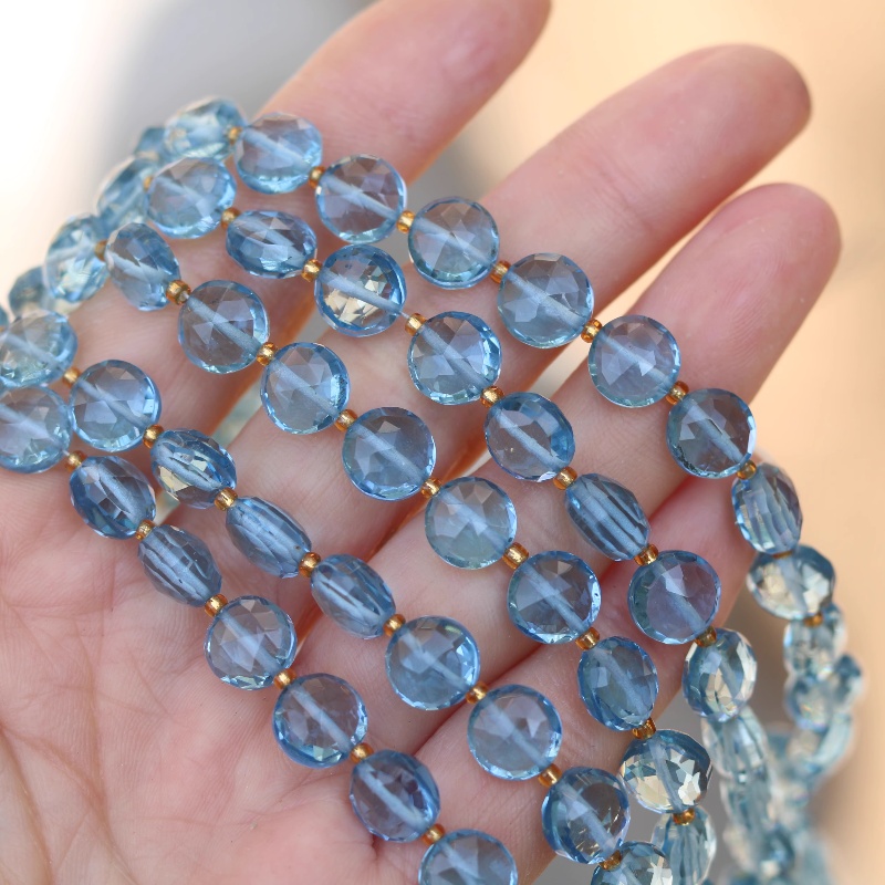 Jewelry Making In London - 5 шт. свободные бусины Лондонский синий