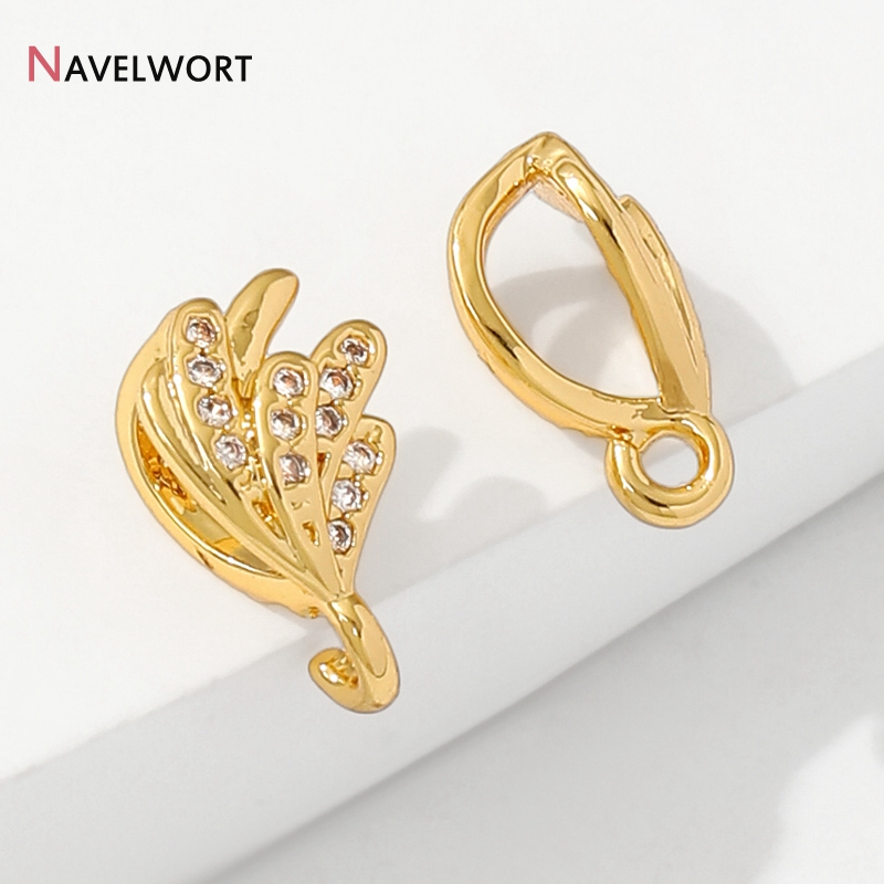 Jewelry Making Brass - фурнитура для бижутерии, 18K позолоченная латунь
