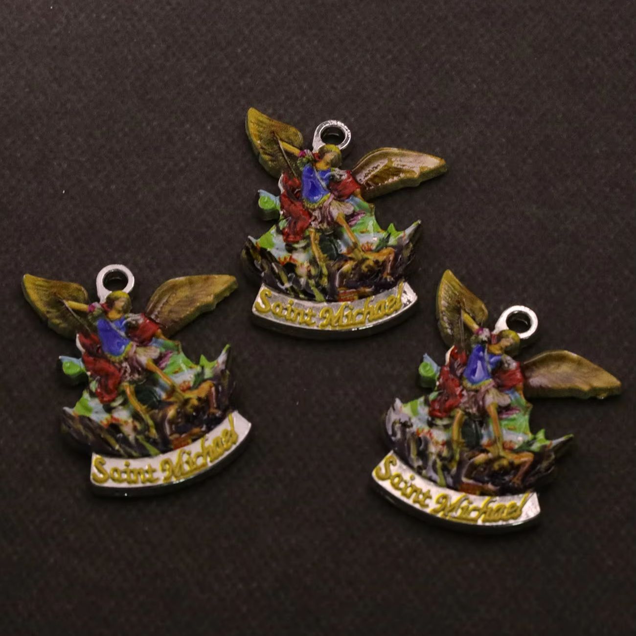 Jewelry Making Michaels - 3 шт., христианский щит Святого Михаила,