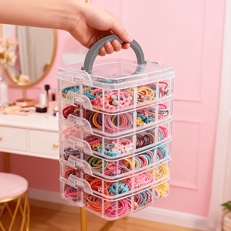 Jewelry Making Organizer - 5-слойный прозрачный ящик для хранения с