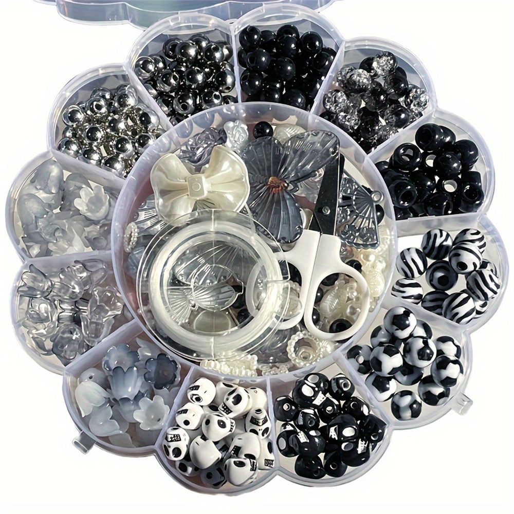 Bead Organizer Tray - 13 ячеек, 120 г, случайные акриловые