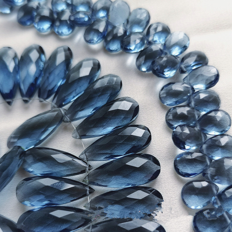 Jewelry Making In London - 2 штуки рассыпных бусин из кварца