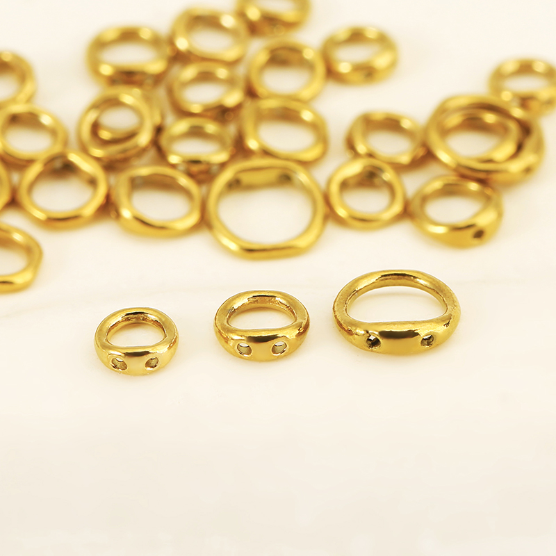 30 шт. 5/6/8 мм коннекторы-крю – обзор и цена Jewelry Making Basics
