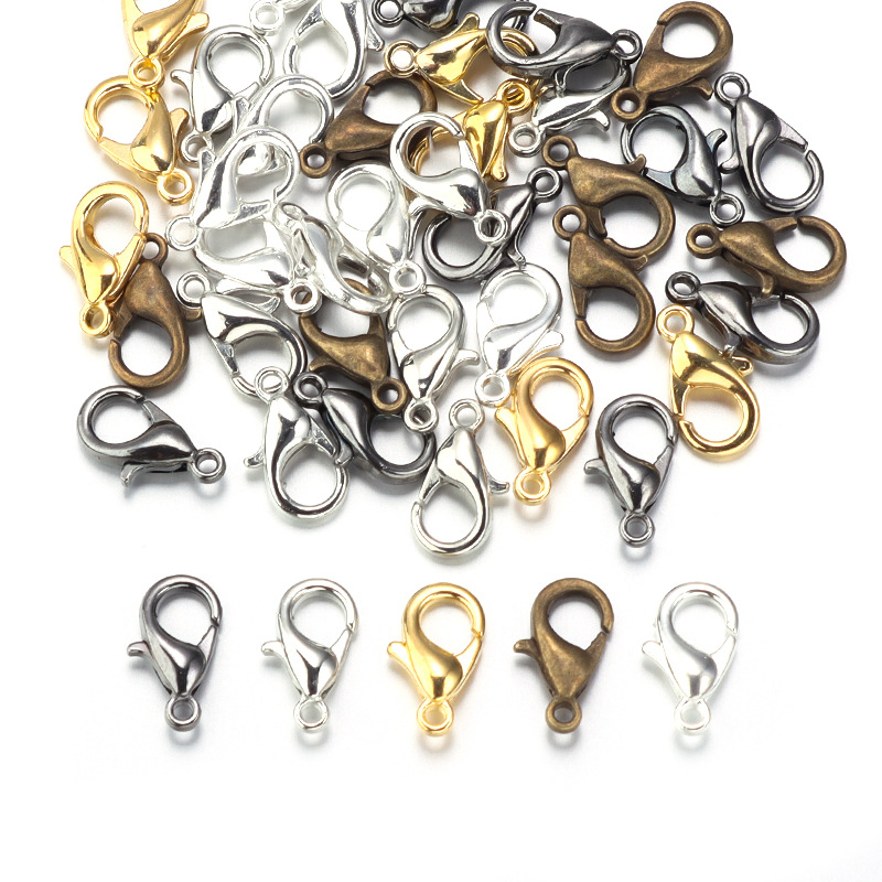 100 шт. застежек-лобстеров из  – обзор и цена Jewelry Making Metal Supplies
