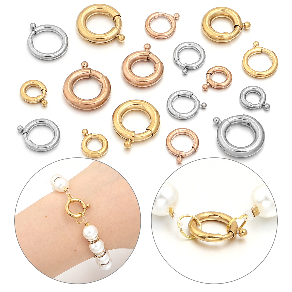 2 шт., пружинные застежки из н – обзор и цена Jewelry Making Rings
