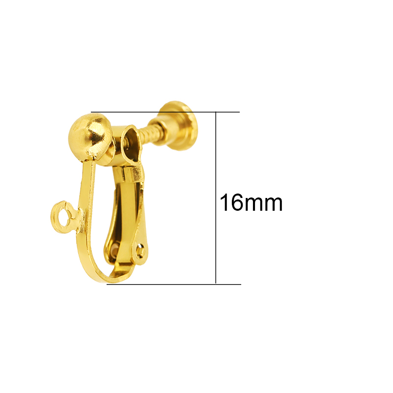 4 шт. застежки для сережек из  – обзор и цена Jewelry Making Metal
