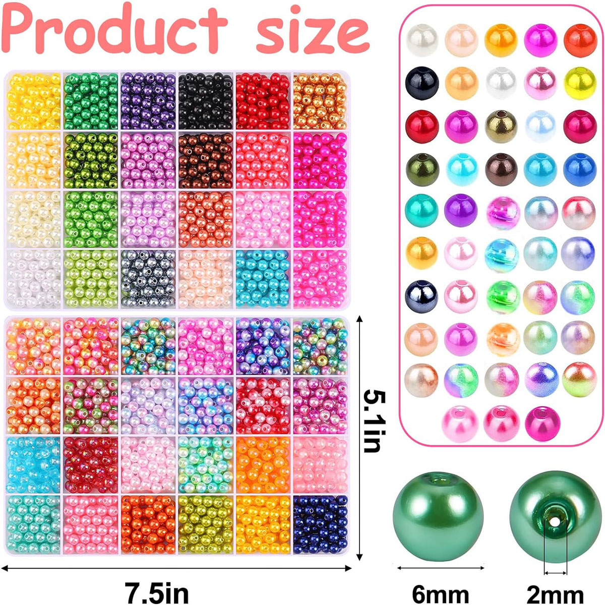 Набор для изготовления жемчужн – обзор и цена Bead Organizer Tray