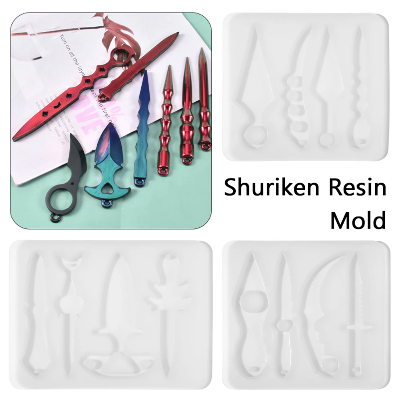 Силиконовая форма Shuriken Nin – обзор и цена Jewelry Making Tools List