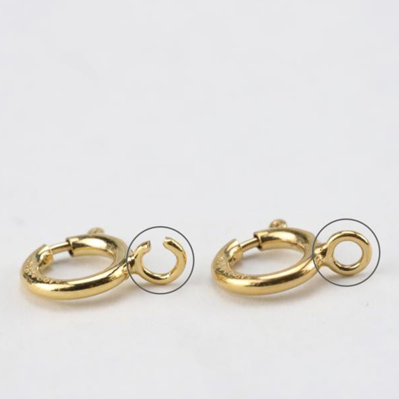 Застежки-кольца из позолоченно – обзор и цена Jewelry Making Rings